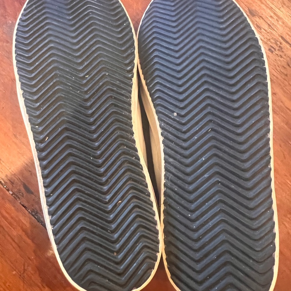 Golden Goose Hi Star White Sneaker with Glitter Star and Teal Heel - Picture 7 of 8